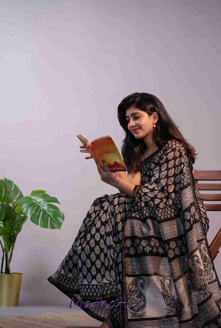 Chanderi Saree-Matkatus
