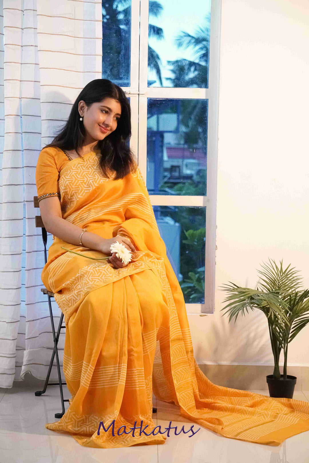 Chanderi Saree-Matkatus
