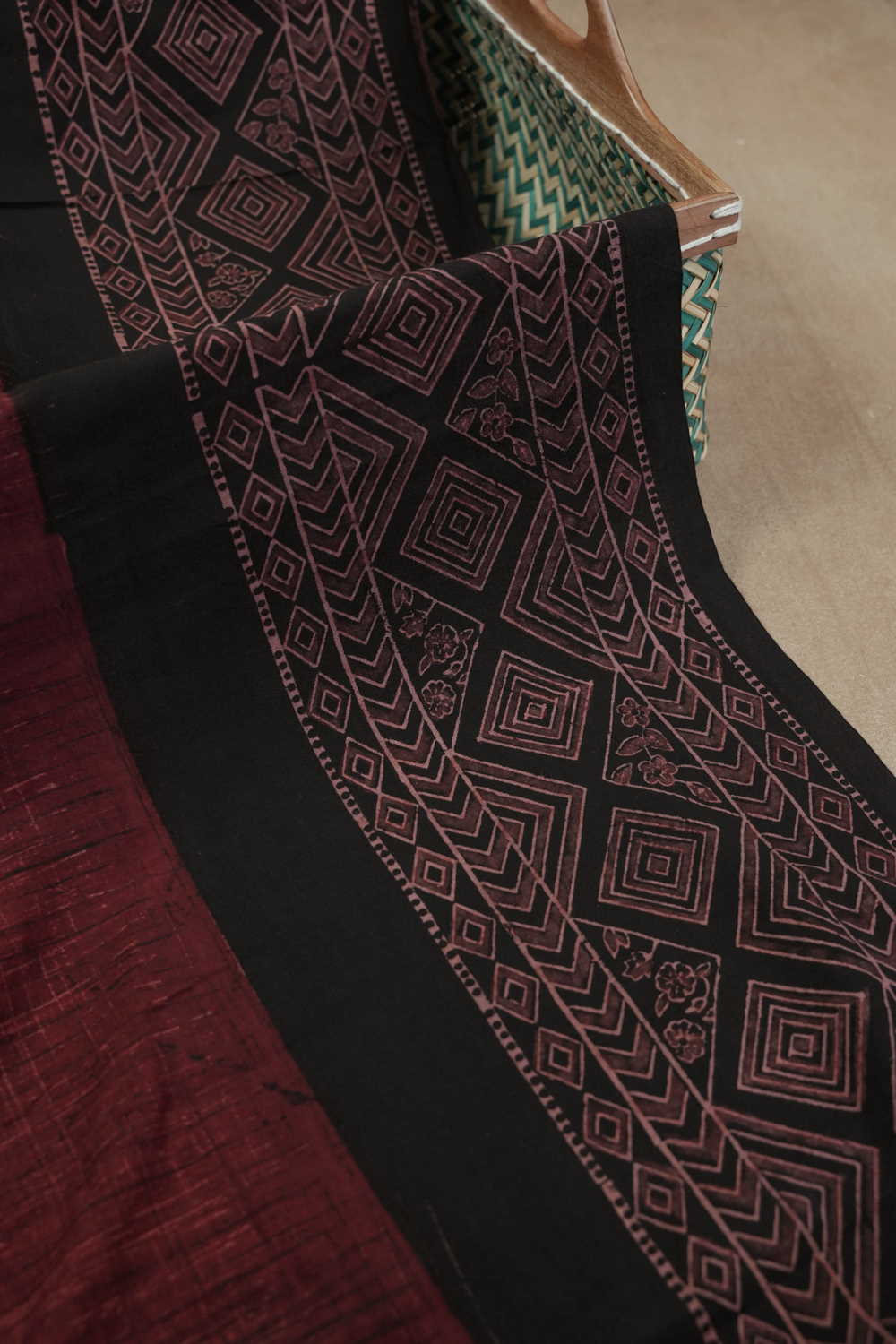 Ajrak Cotton Fabrics-Matkatus