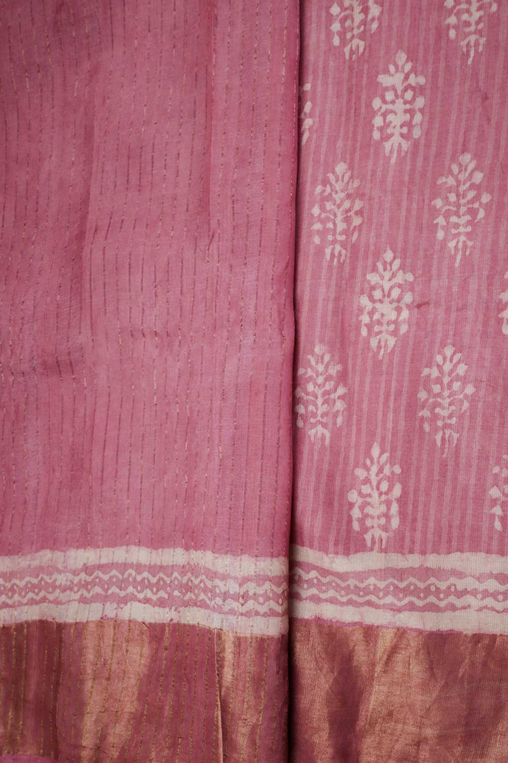 Tussar Silk Saree-Matkatus
