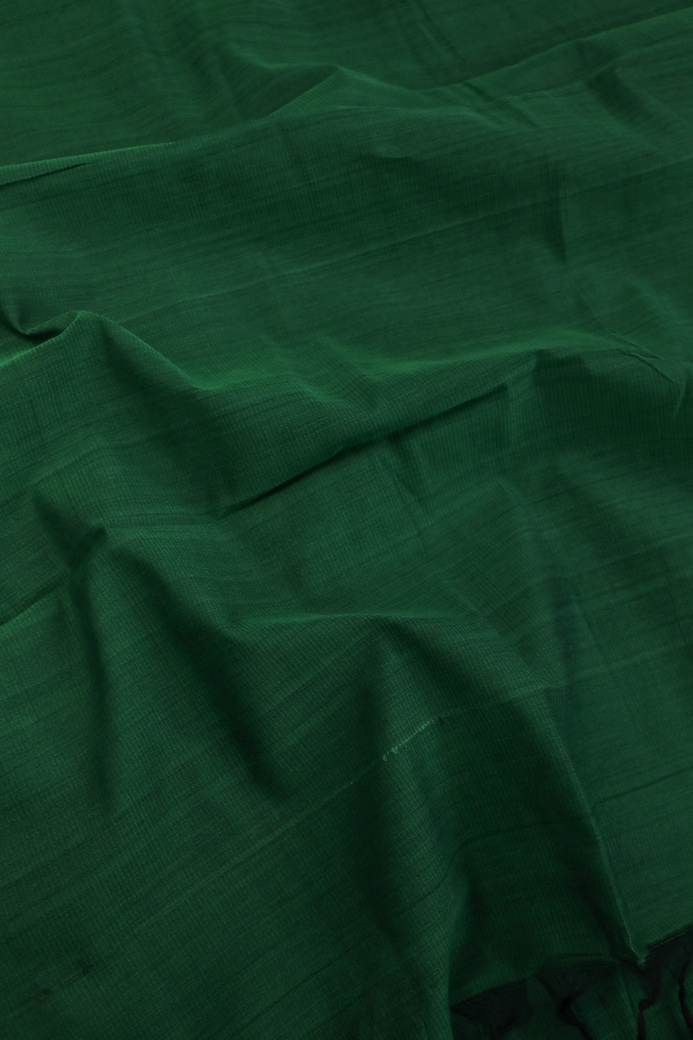 Green Mangalagiri Cotton saree with Ajrak Blouse