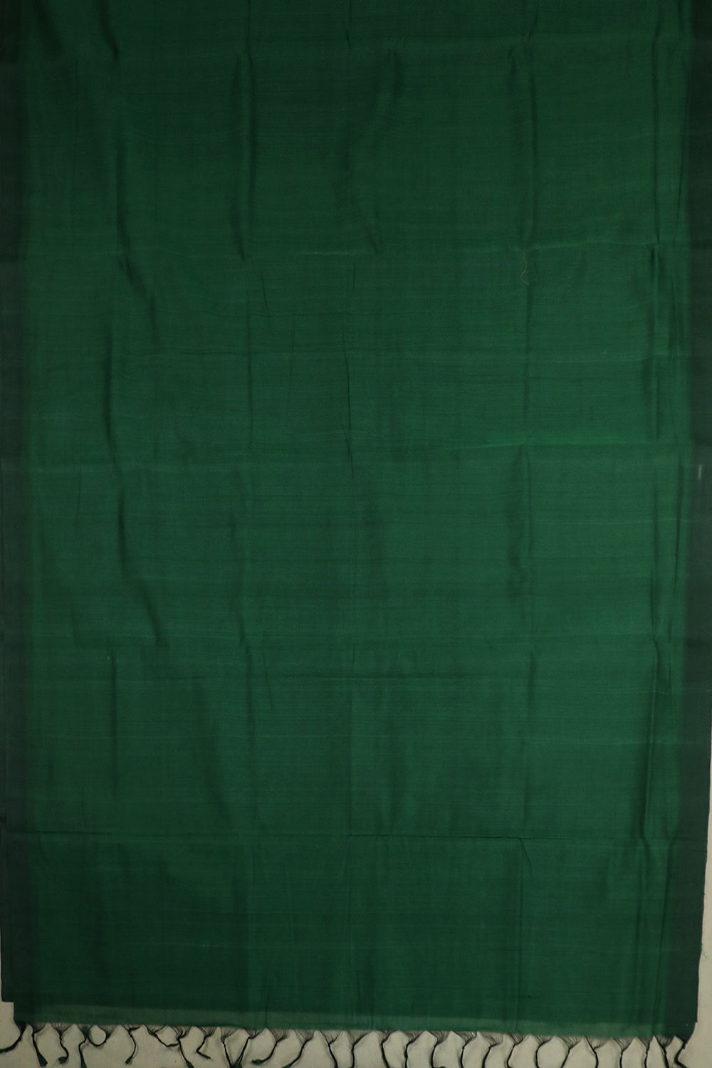 Green Mangalagiri Cotton saree with Ajrak Blouse