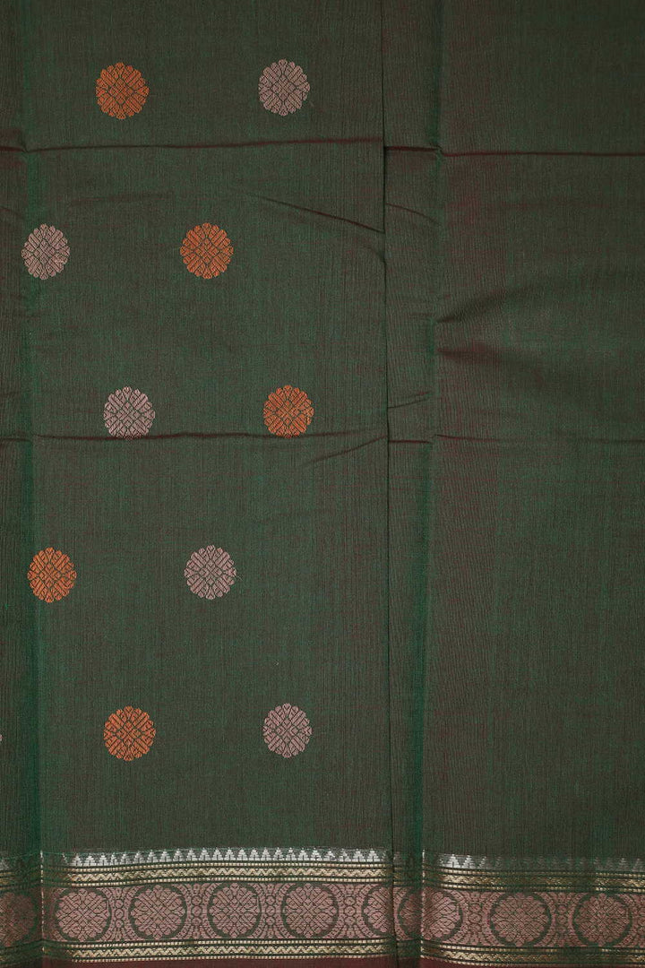 Kanchi Cotton Saree - Matkatus