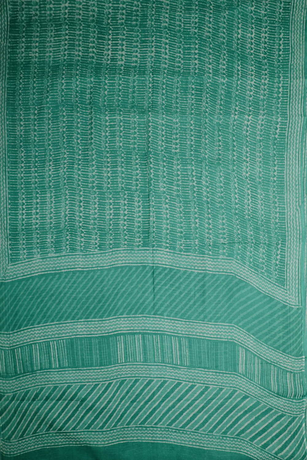 Block Printed Cotton Saree - Matkatus