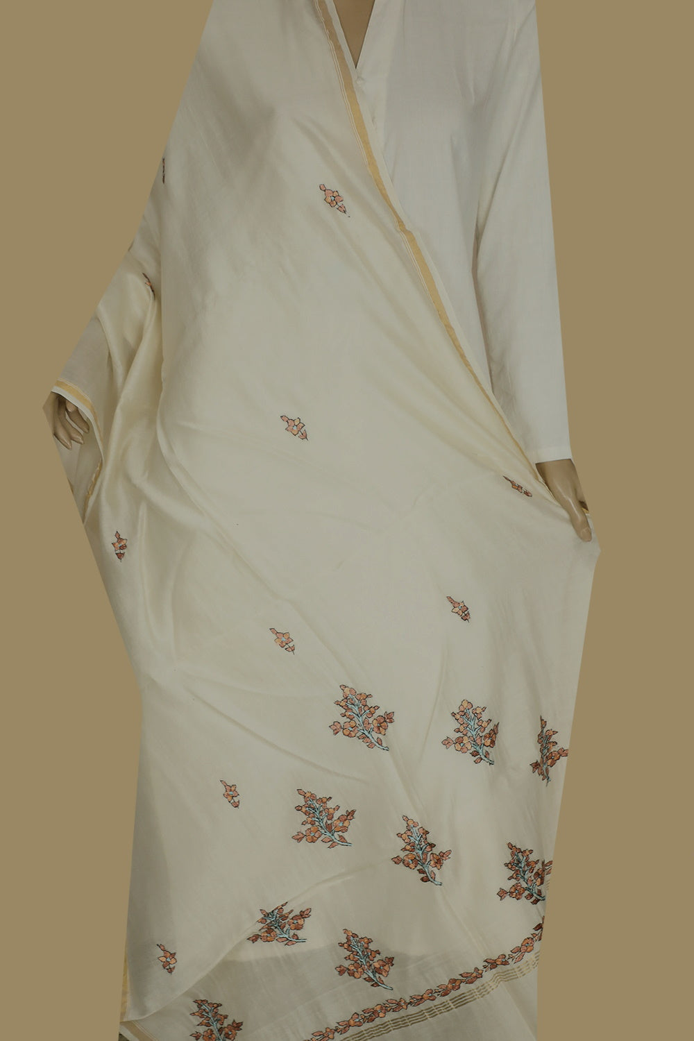 Chanderi Dupatta -Matkatus