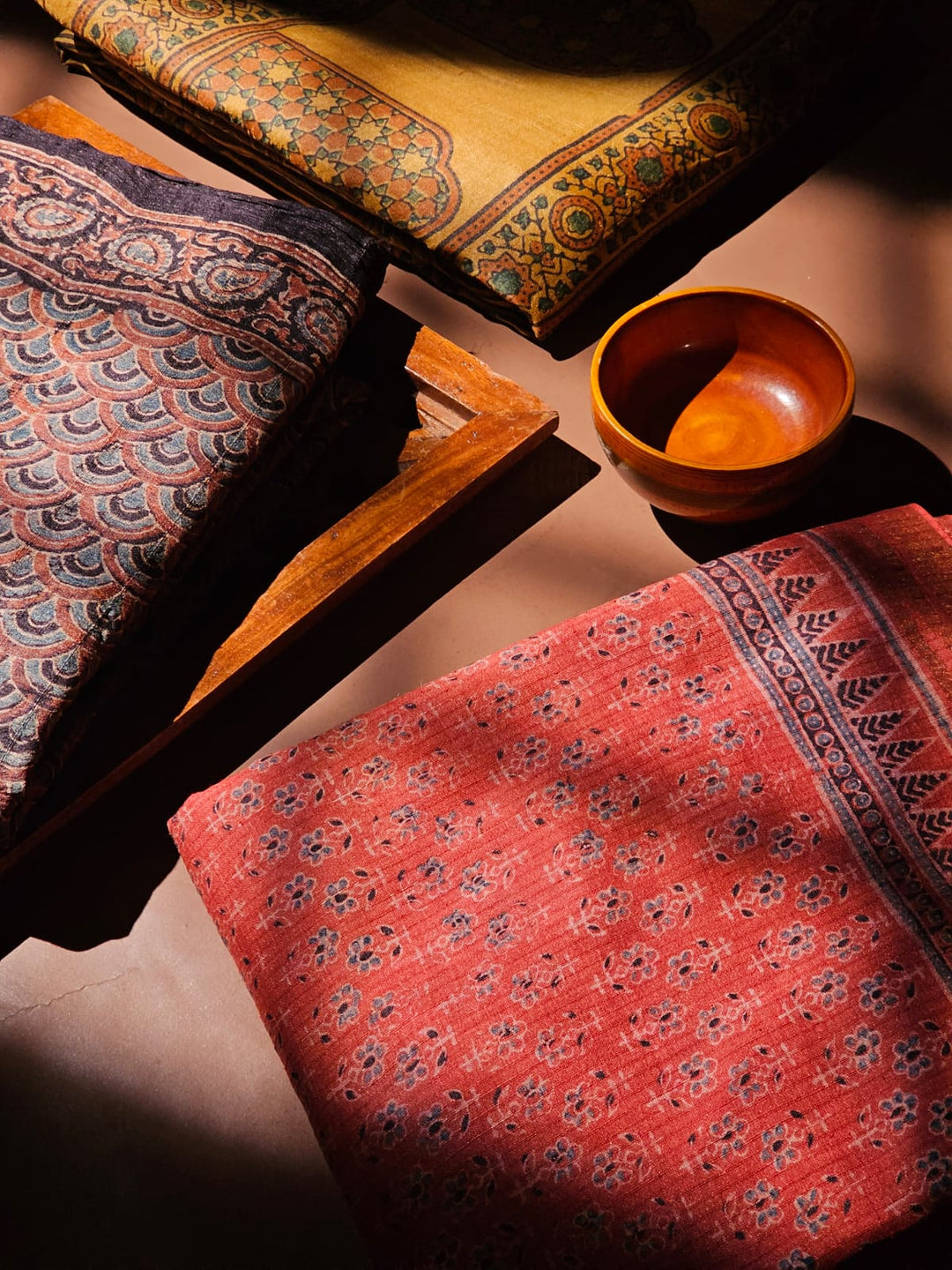 Ajrak Sarees