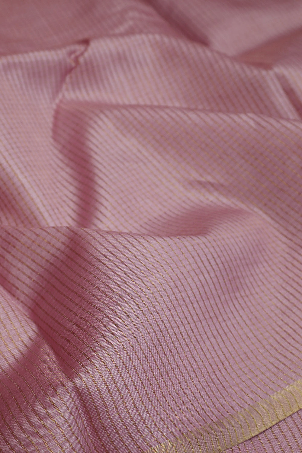 Taffy Pink Handwoven Tussar Silk saree
