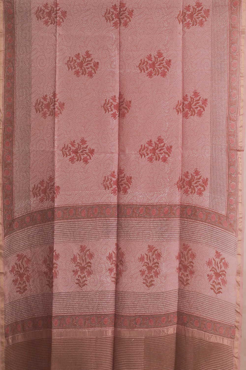 Block Printed Silk Cotton Dupattas - Matkatus