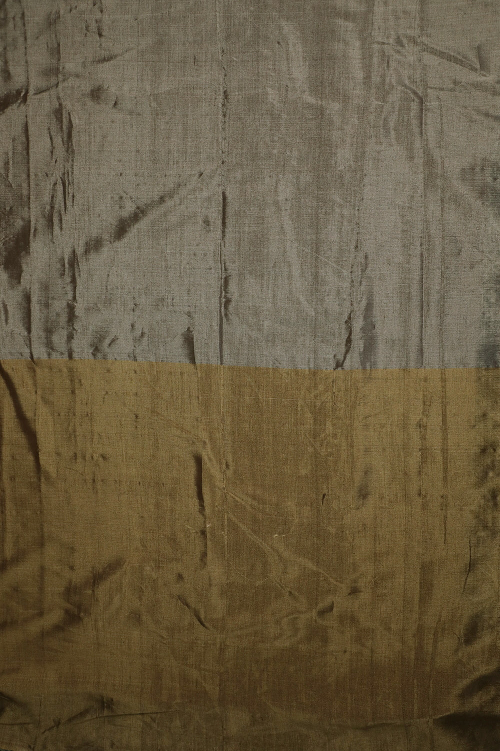 Double Colored Handwoven Tissue Chanderi Fabric - 0.5m