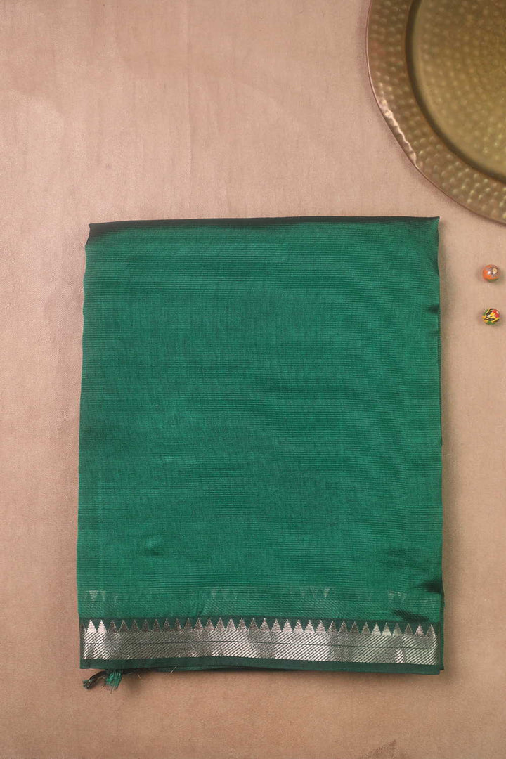 Green Mangalagiri Silk Cotton saree