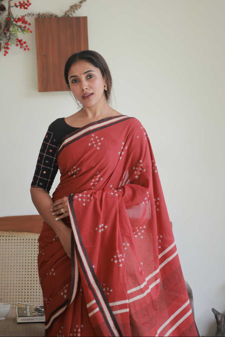 Cotton Saree - Matkatus 