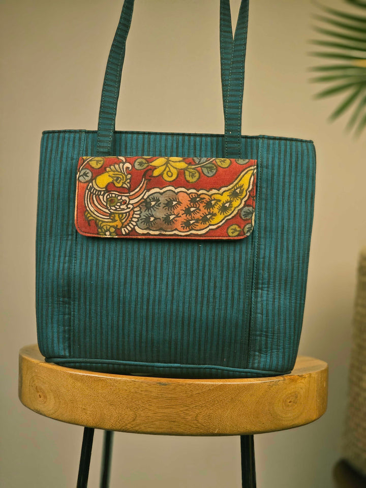 Kalamkari Pocket Shoulder Bag