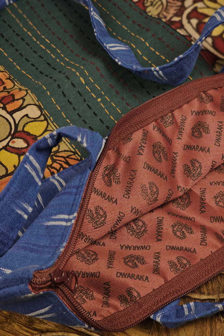Painted Kalamkari Bag - Matkatus 