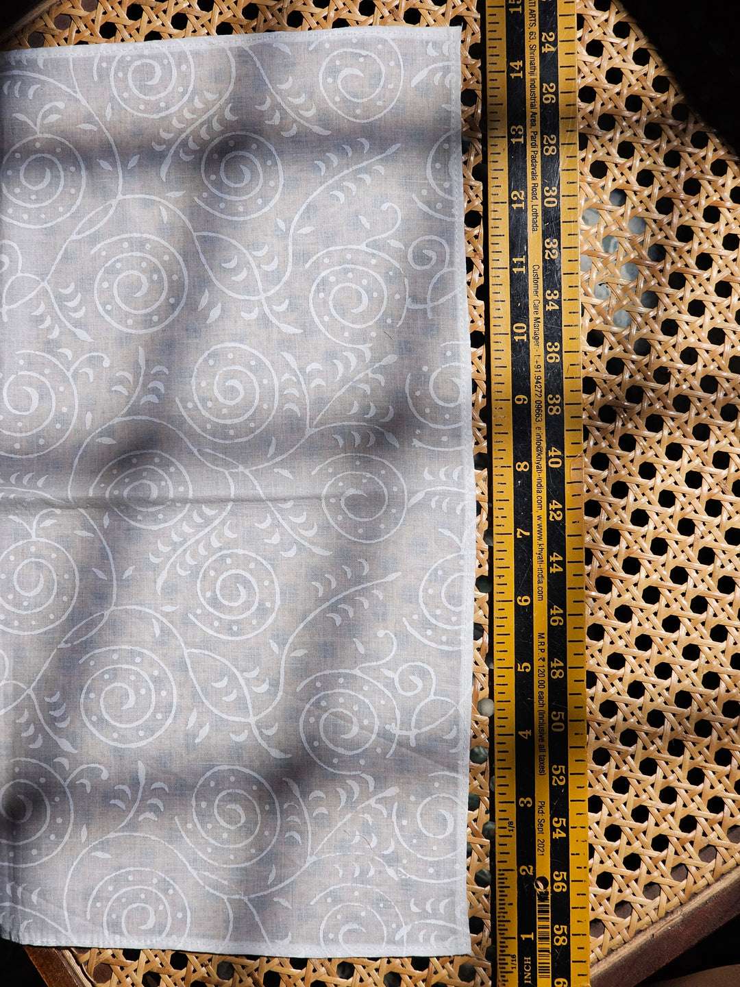 Block Printed Kercheif - Set of 5