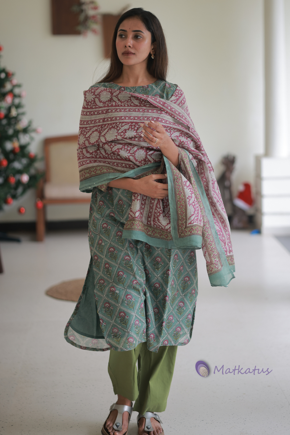 Liya Unstitched Suit Pattern