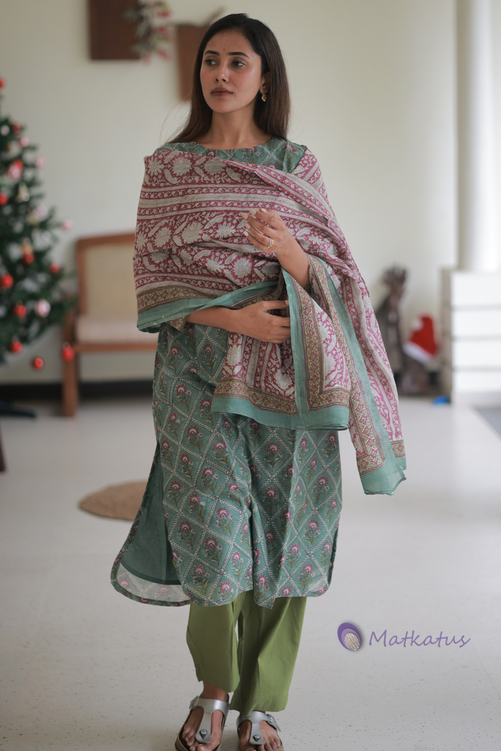 Liya Unstitched Suit Pattern