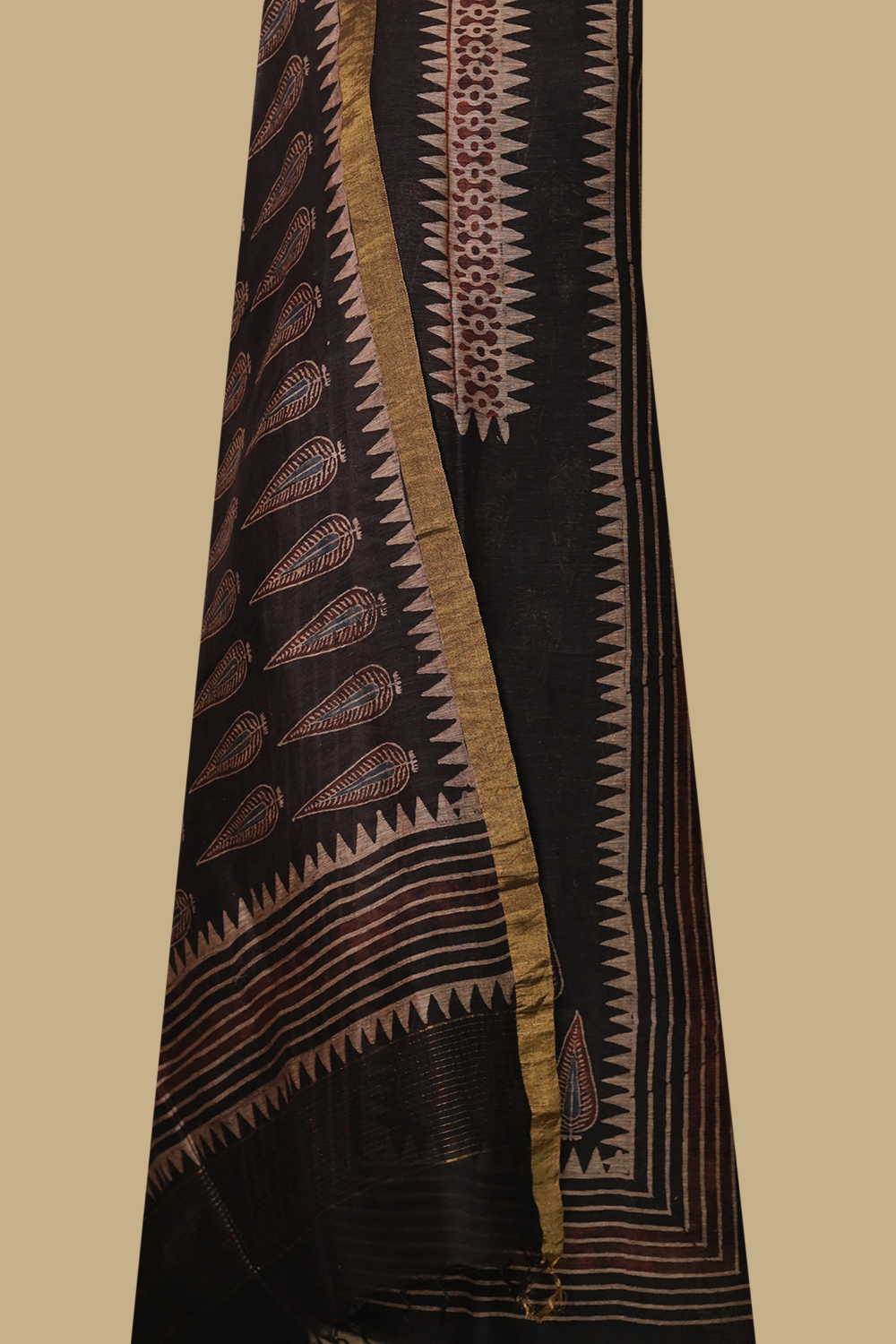 Linen Top & Dupatta - Matkatus 