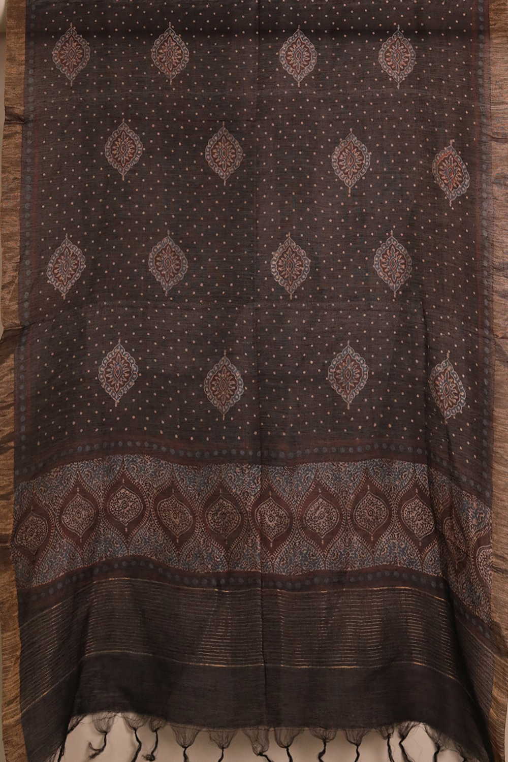Linen Top & Dupatta - Matkatus 