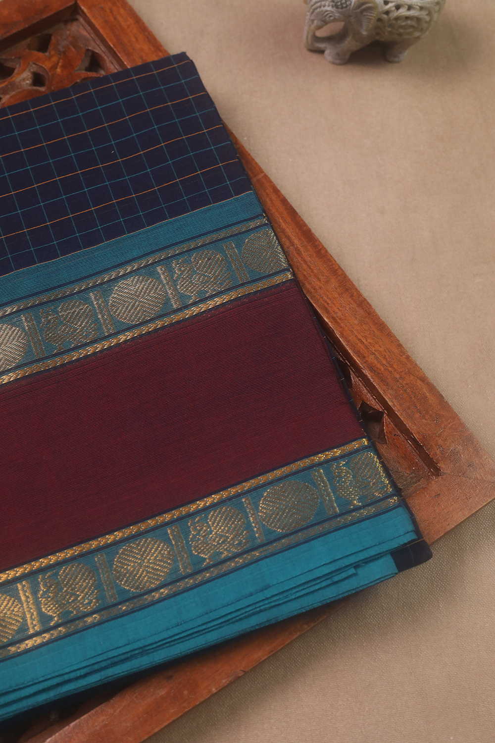 Kanchi Cotton Saree - Matkatus 
