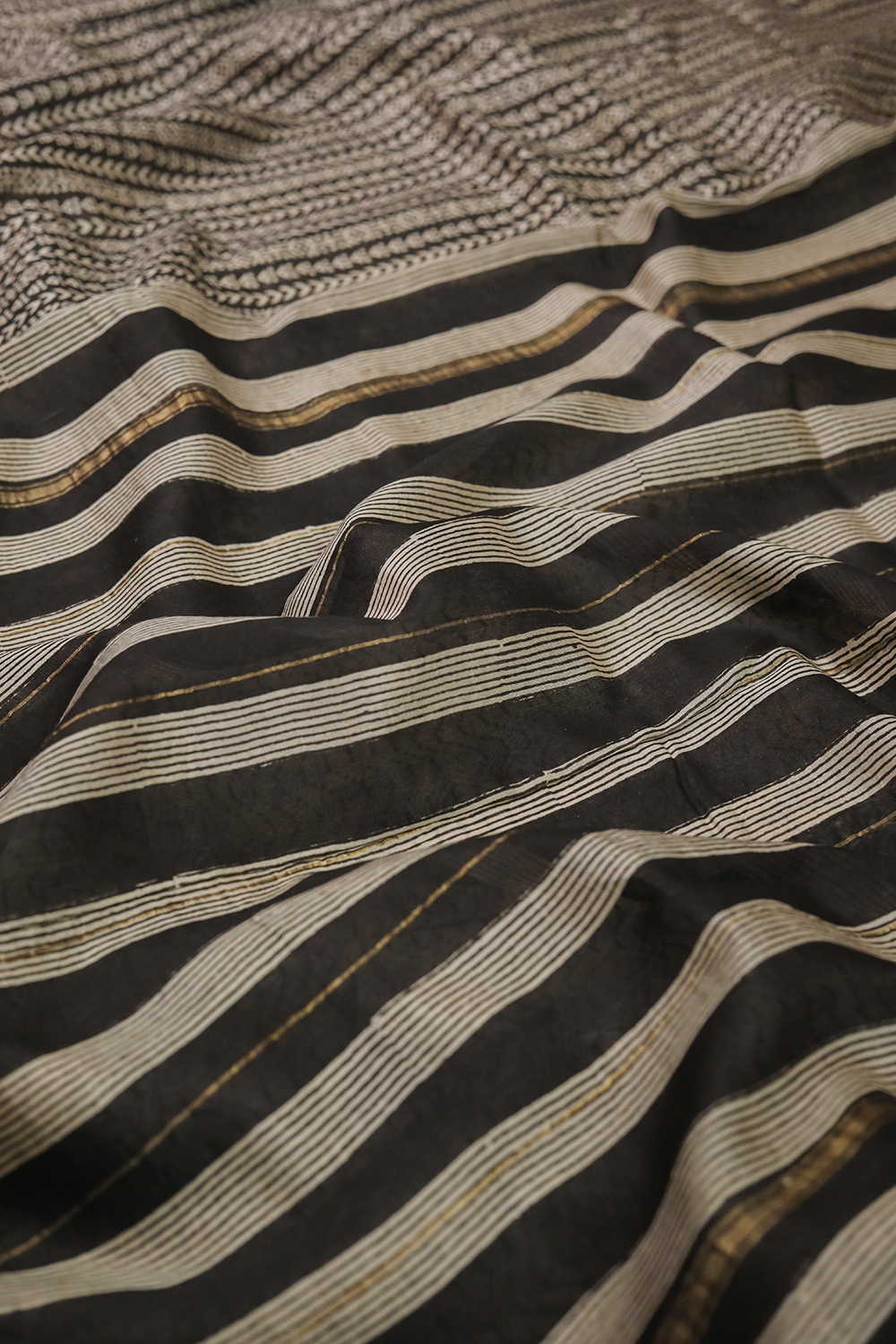 Chanderi Silk Cotton Saree - Matkatus 