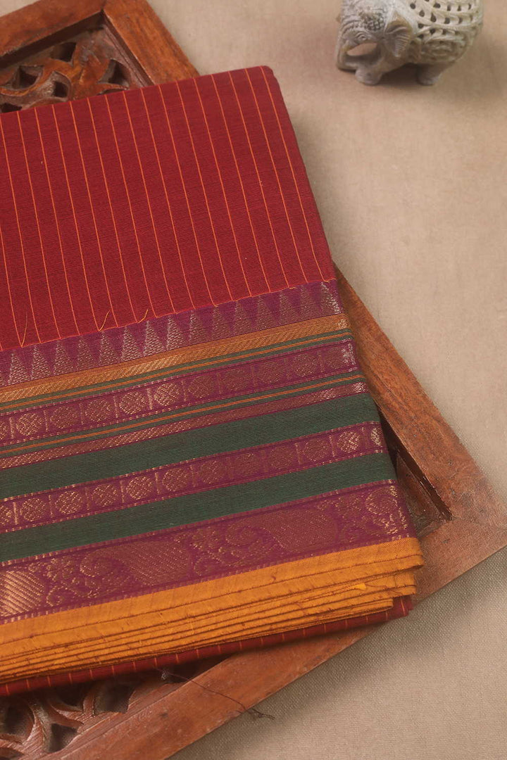 Kanchi Cotton Saree - Matkatus 