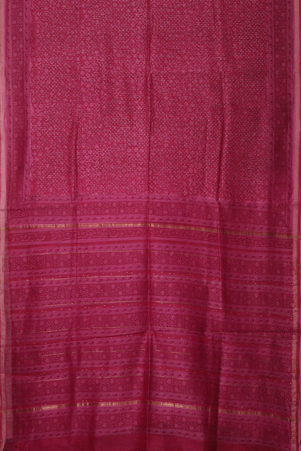Chanderi Silk Cotton Saree - Matkatus 
