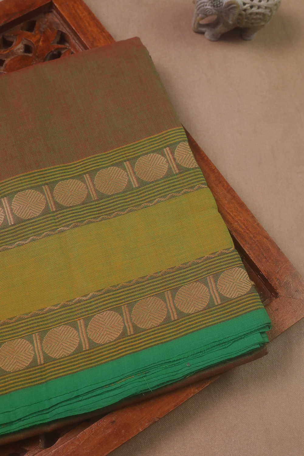 Kanchi Cotton Saree - Matkatus 