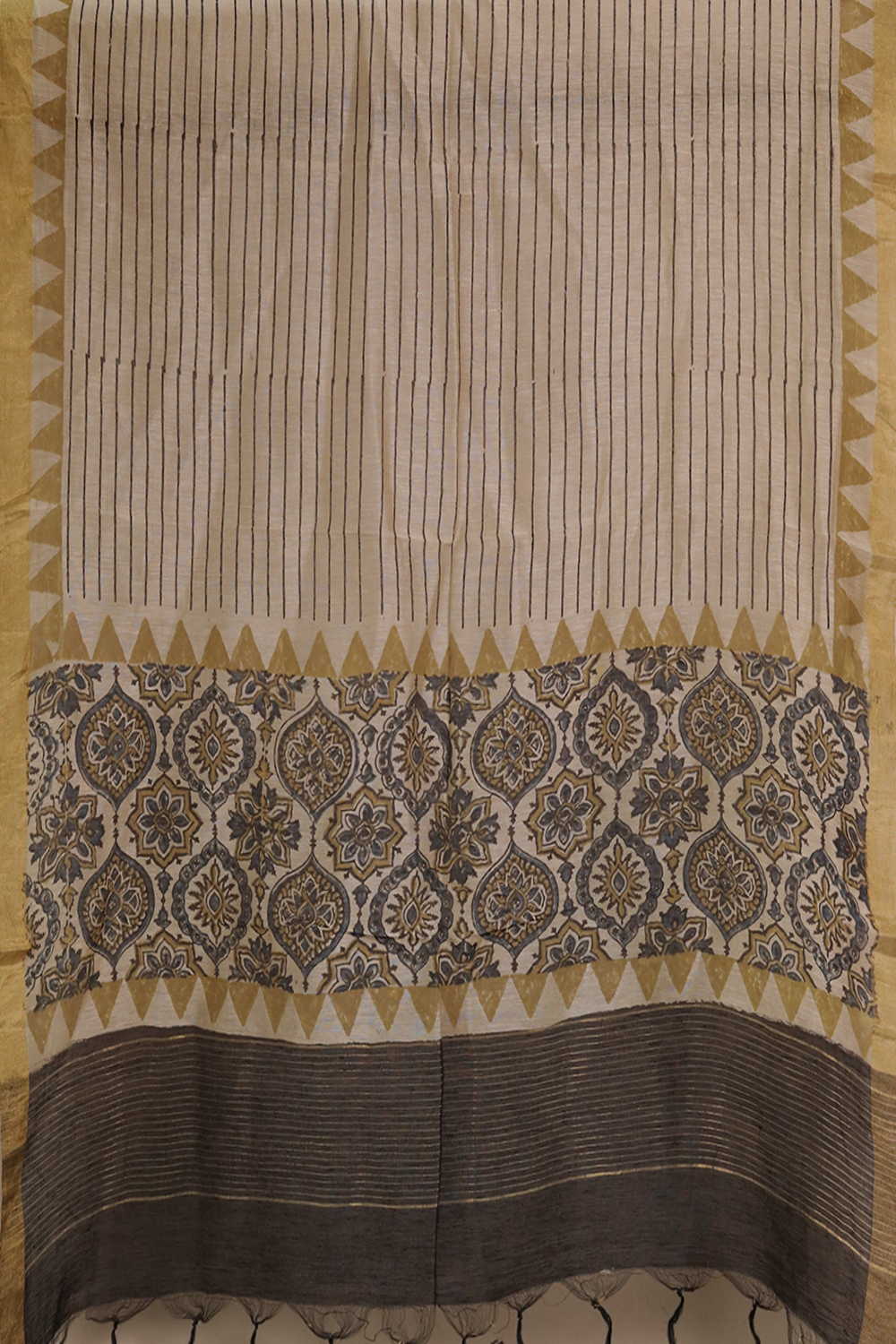 Linen Top & Dupatta - Matkatus 