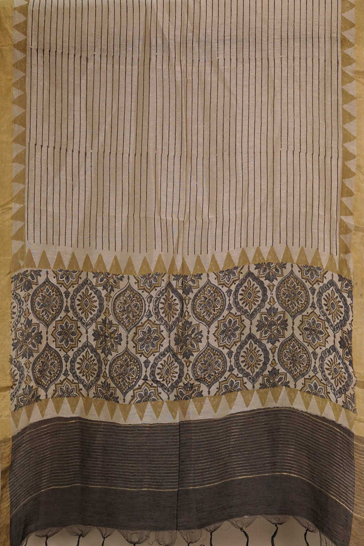 Linen Top & Dupatta - Matkatus 