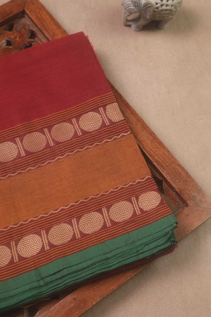 Kanchi Cotton Saree - Matkatus 