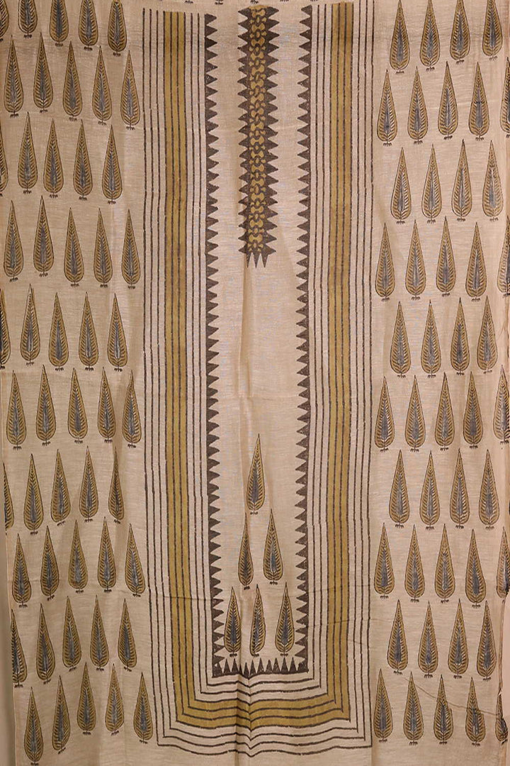 Linen Top & Dupatta - Matkatus 