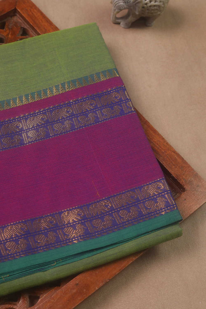 Kanchi Cotton Saree - Matkatus 