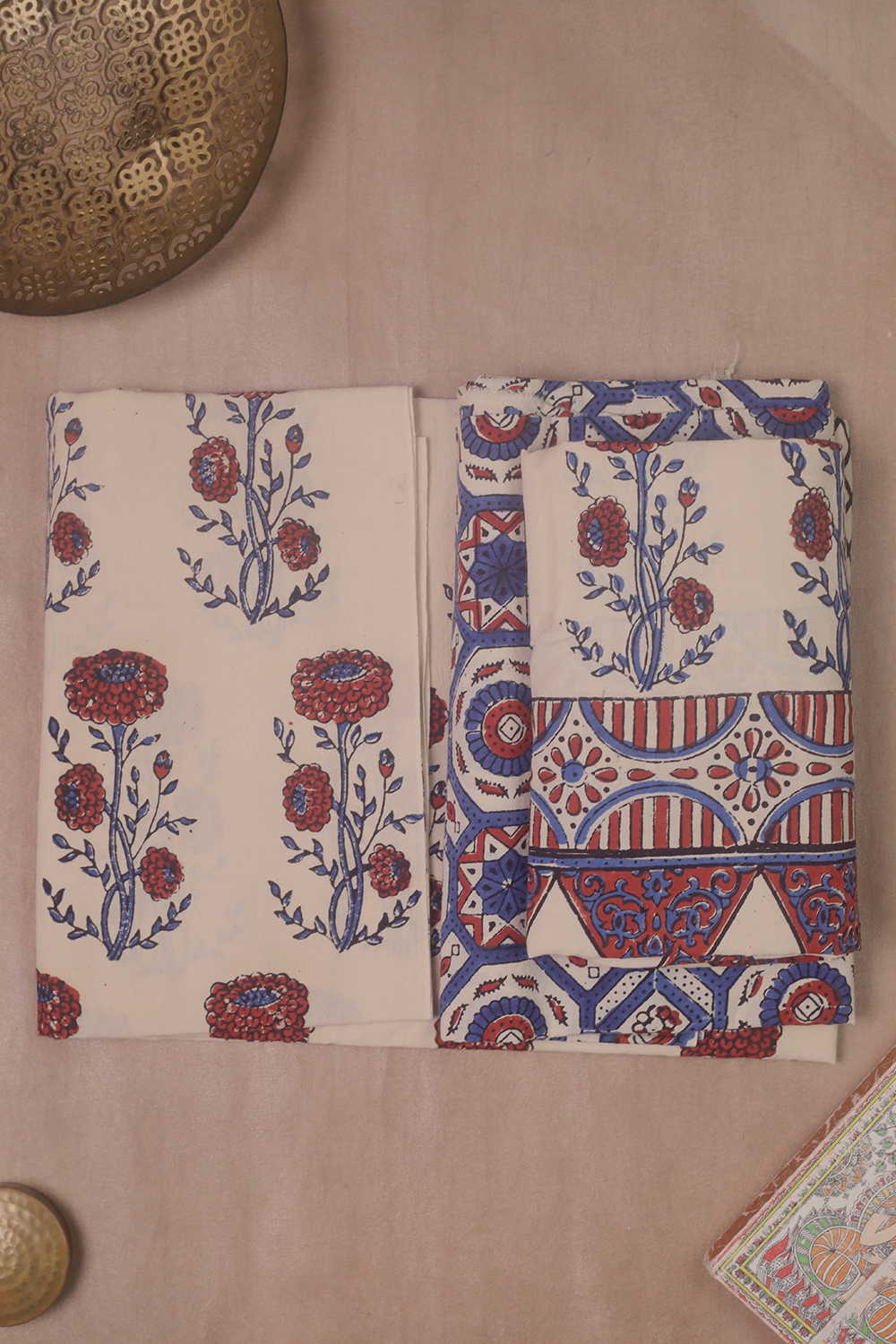 Block Printed Suits - Matkatus 