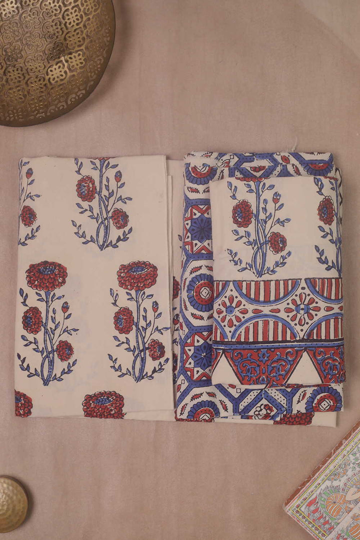 Block Printed Suits - Matkatus 