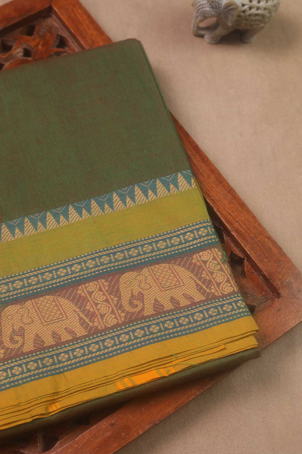 Kanchi Cotton Saree - Matkatus 