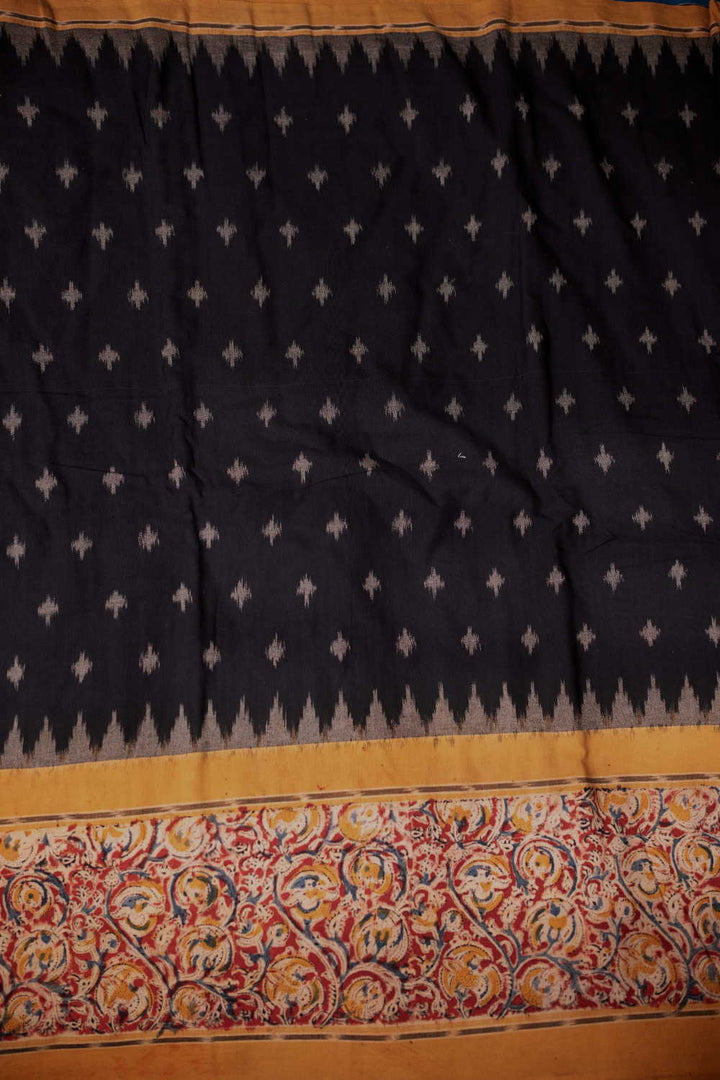 Printed Kalamkari Border Fabric - Matkatus 