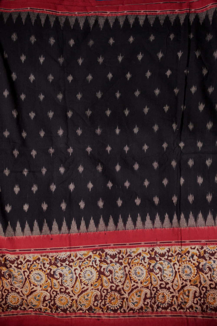Printed Kalamkari Border Fabric - Matkatus 