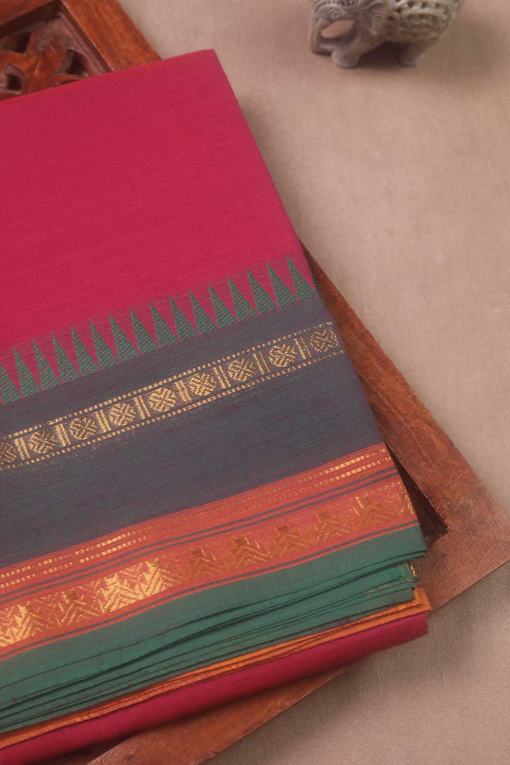 Kanchi Cotton Saree - Matkatus 