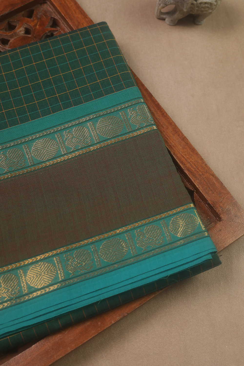 Kanchi Cotton Saree - Matkatus 