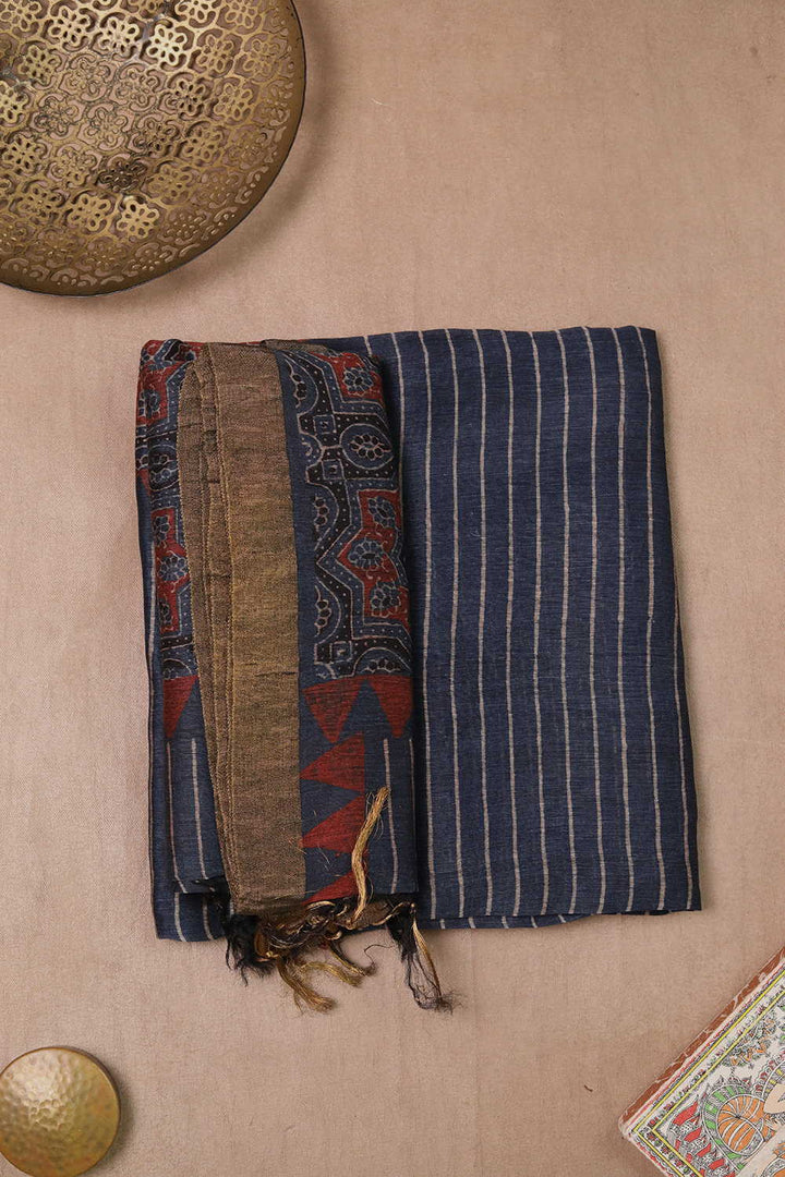 Linen Top & Dupatta - Matkatus 