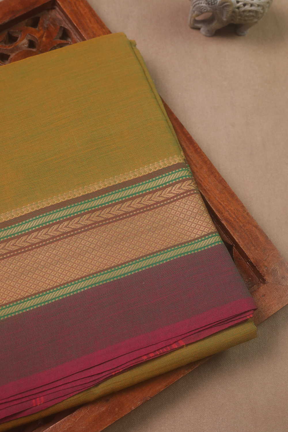 Kanchi Cotton Saree - Matkatus 