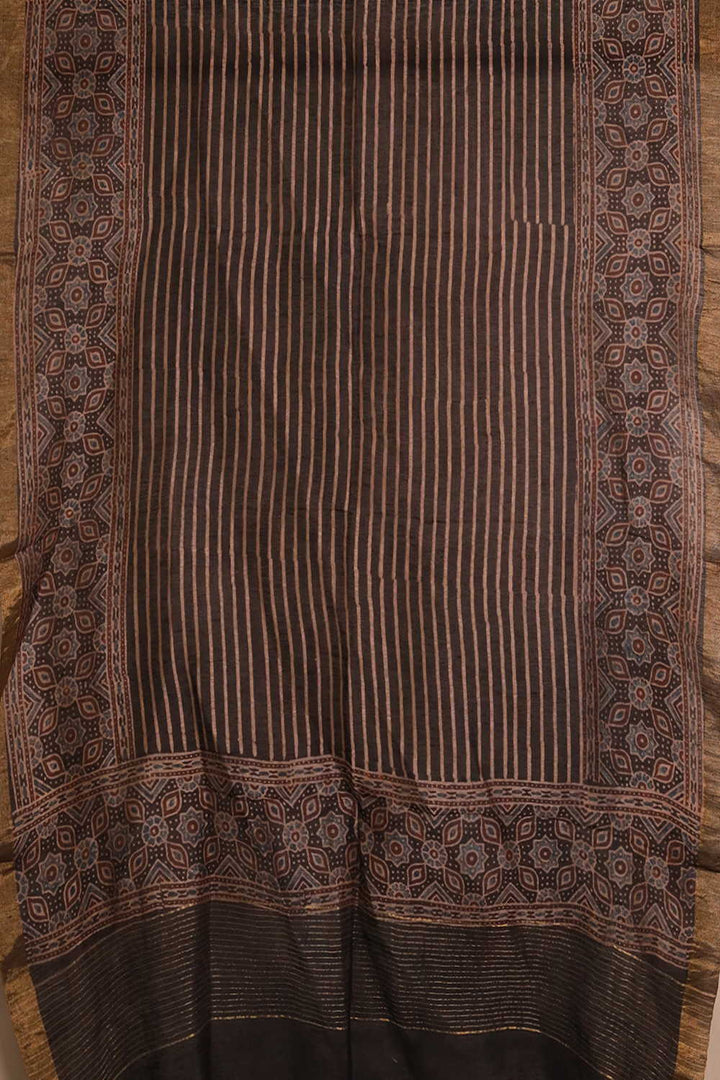 Linen Top & Dupatta - Matkatus 