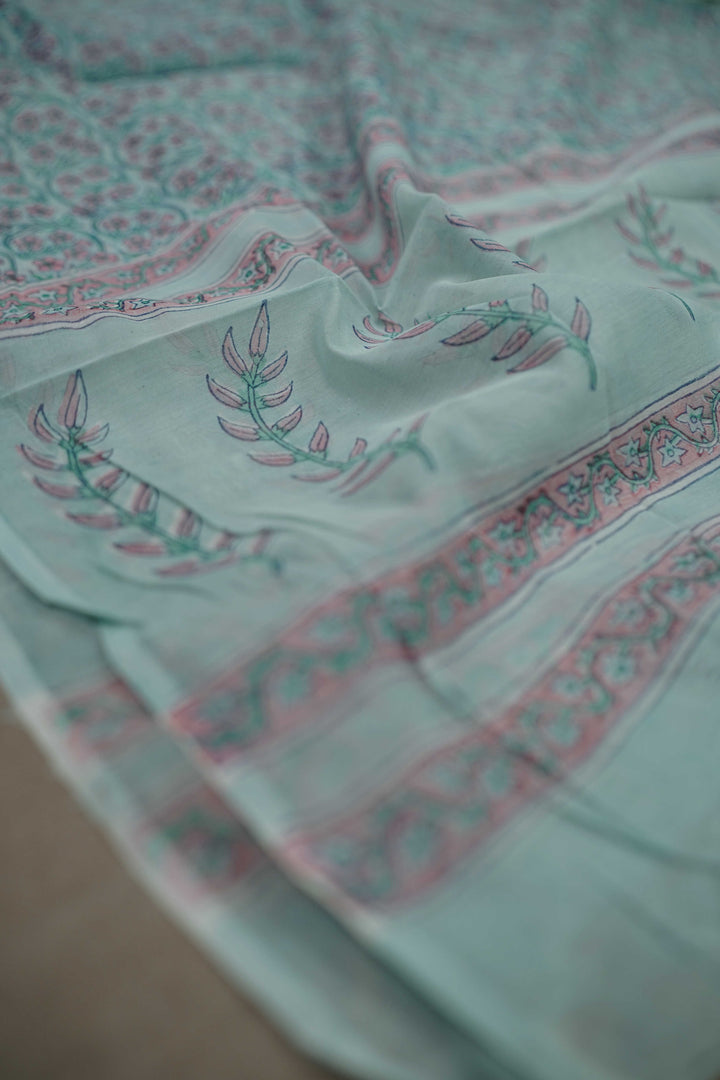 Block Printed Dupattas - Matkatus 