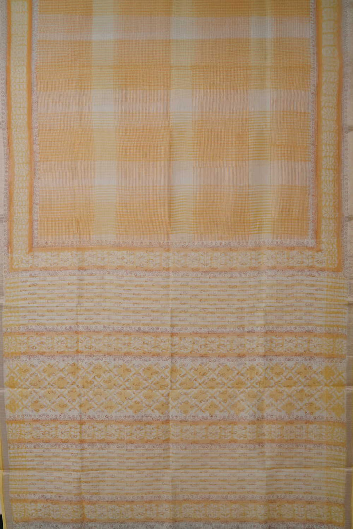 Block Printed Cotton Sarees - Matkatus 