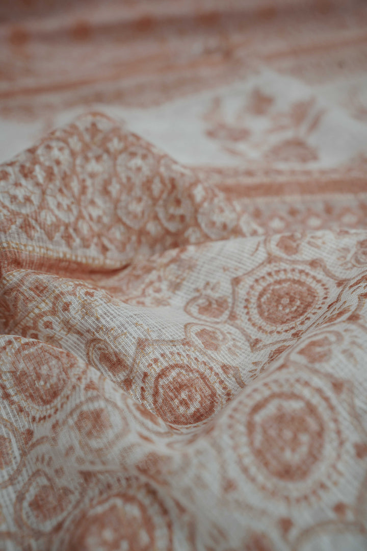 Block Printed Cotton Sarees - Matkatus 