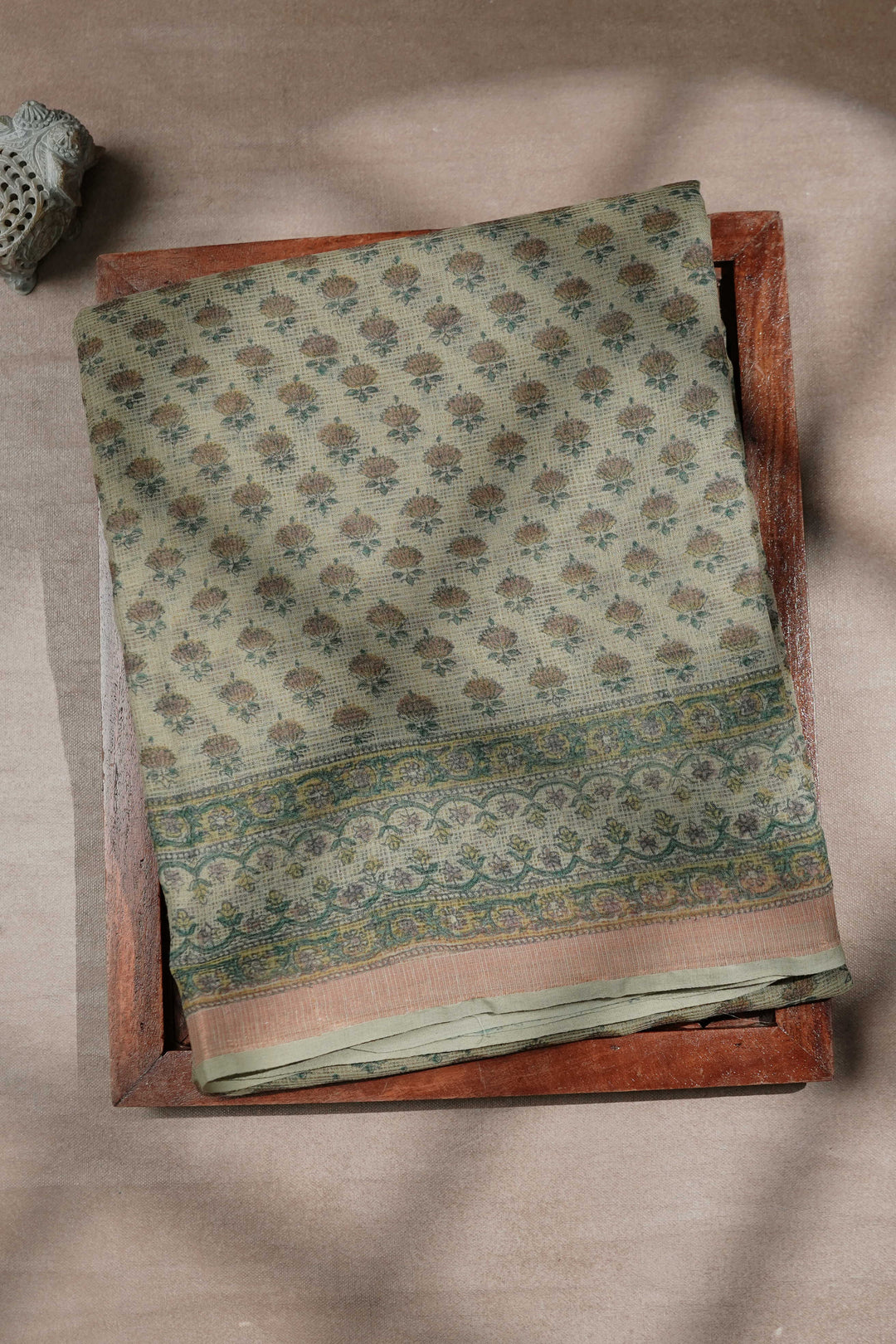 Block Printed Cotton Sarees - Matkatus 