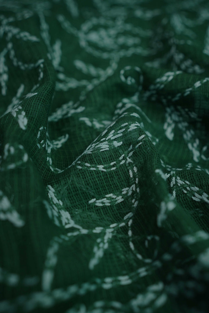 Embroidered Saree - Matkatus 