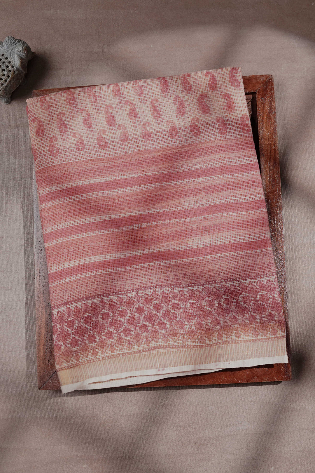 Block Printed Cotton Sarees - Matkatus 