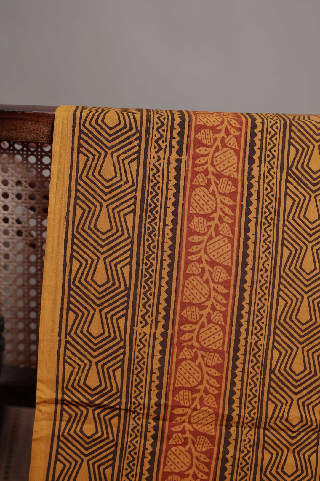 Patterned Bagh Cotton Fabric - 1m