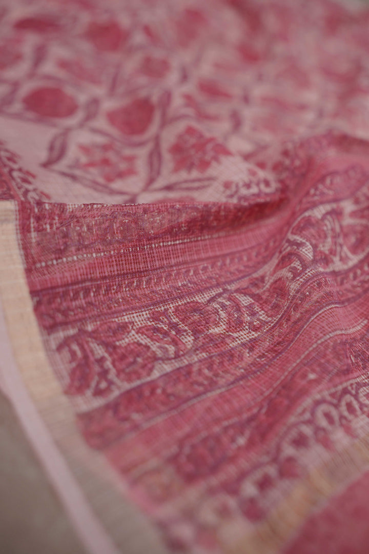 Block Printed Dupattas - Matkatus 
